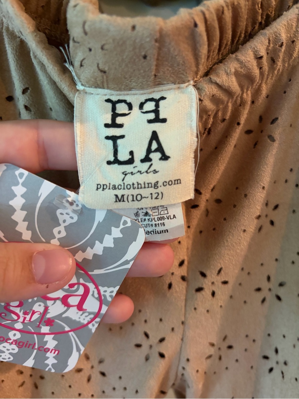 Girls Soca Soft Brown Flared Leg Pants NWT - Picture 4 of 7